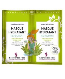 Masque Hydratant repulpant BIO, 2 sachets